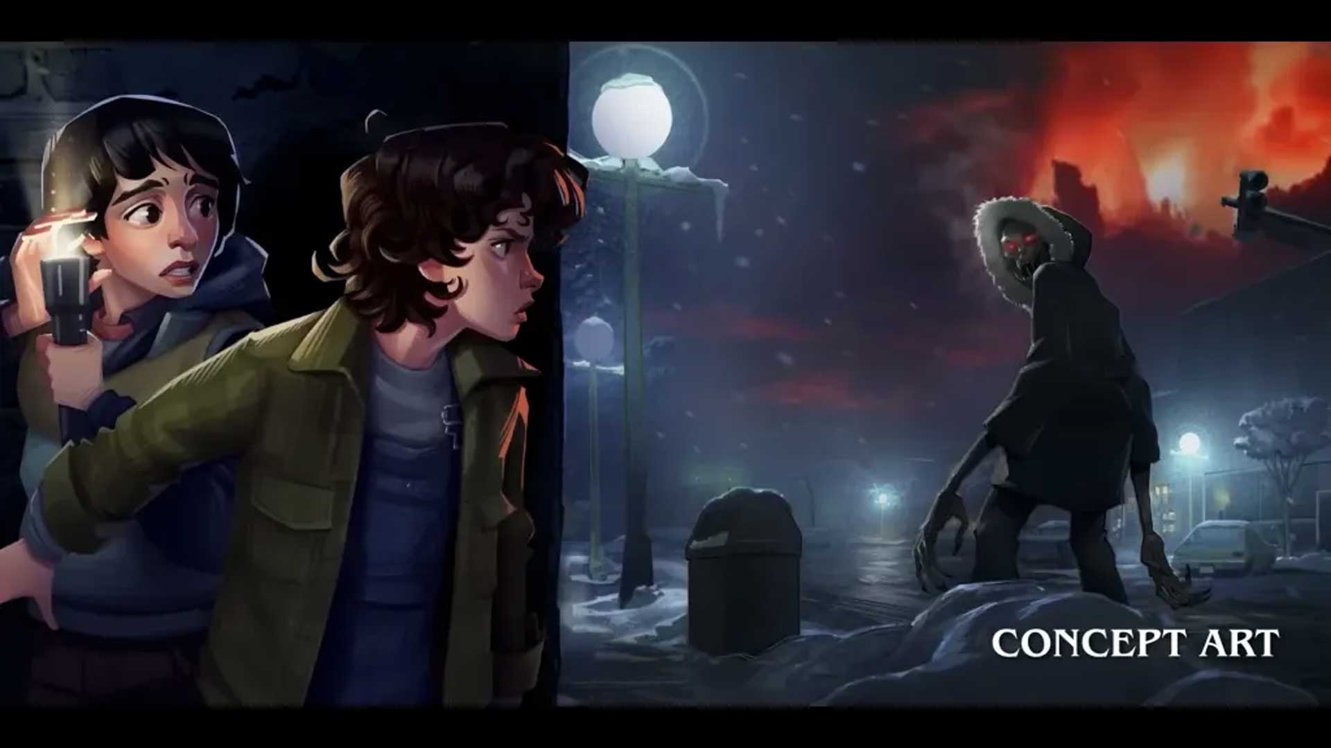 Hawkins Animated Stranger Things