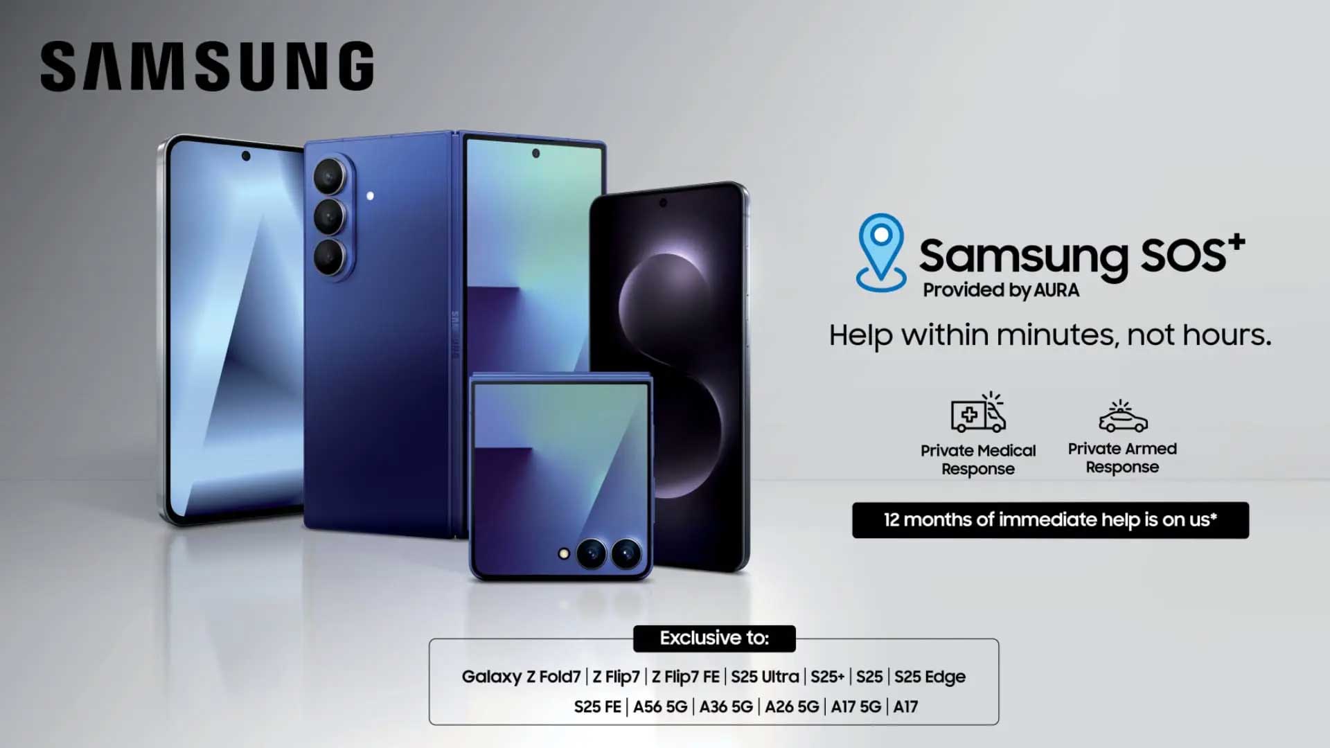 Samsung and AURA Extend SOS+ to More Galaxy Devices