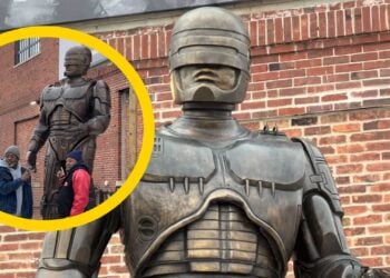 robocop statue detroit
