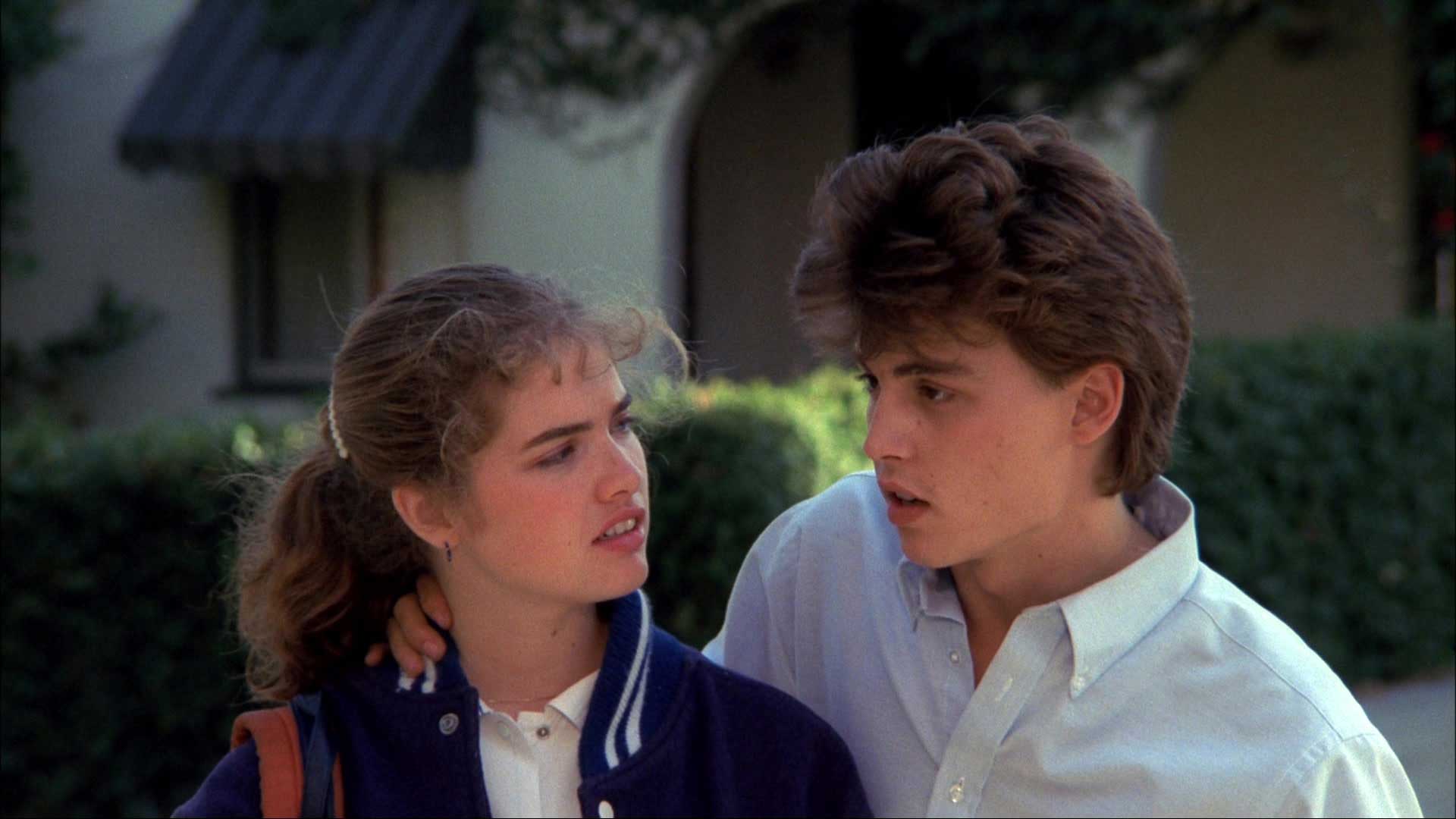 Heather Langenkamp Johnny Depp A Nightmare on Elm Street (1984)