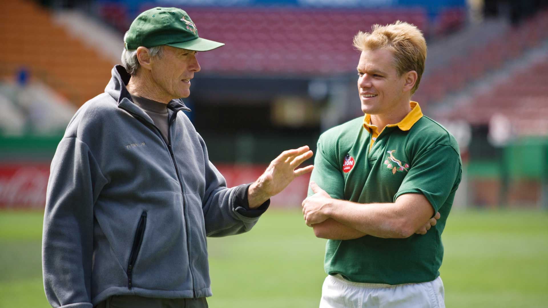 Matt Damon Clint Eastwood Invictus