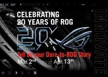ASUS ROG Launches 20th-Anniversary Campaign and Invites You Along