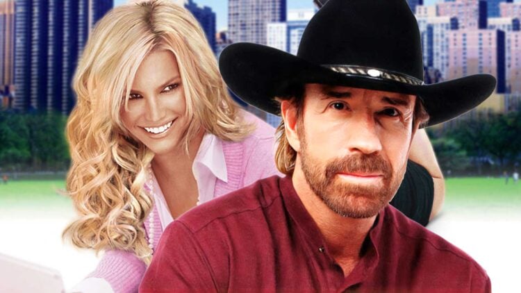 Jessica Simpson Chuck Norris