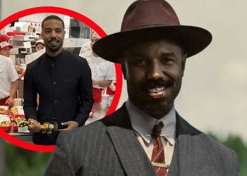 Michael B Jordan Sinners Oscar In-N-Out Burger