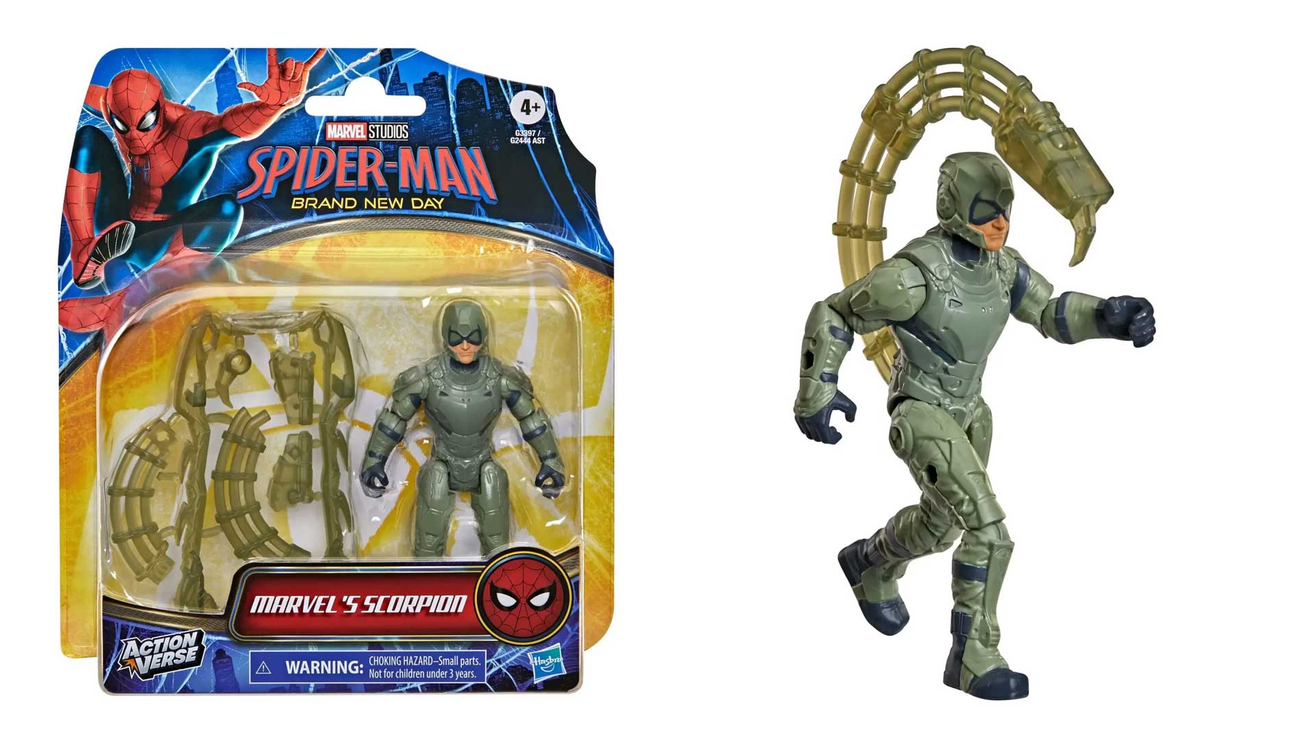 Michael Mando Scorpion Spider-Man Brand New Day Toy