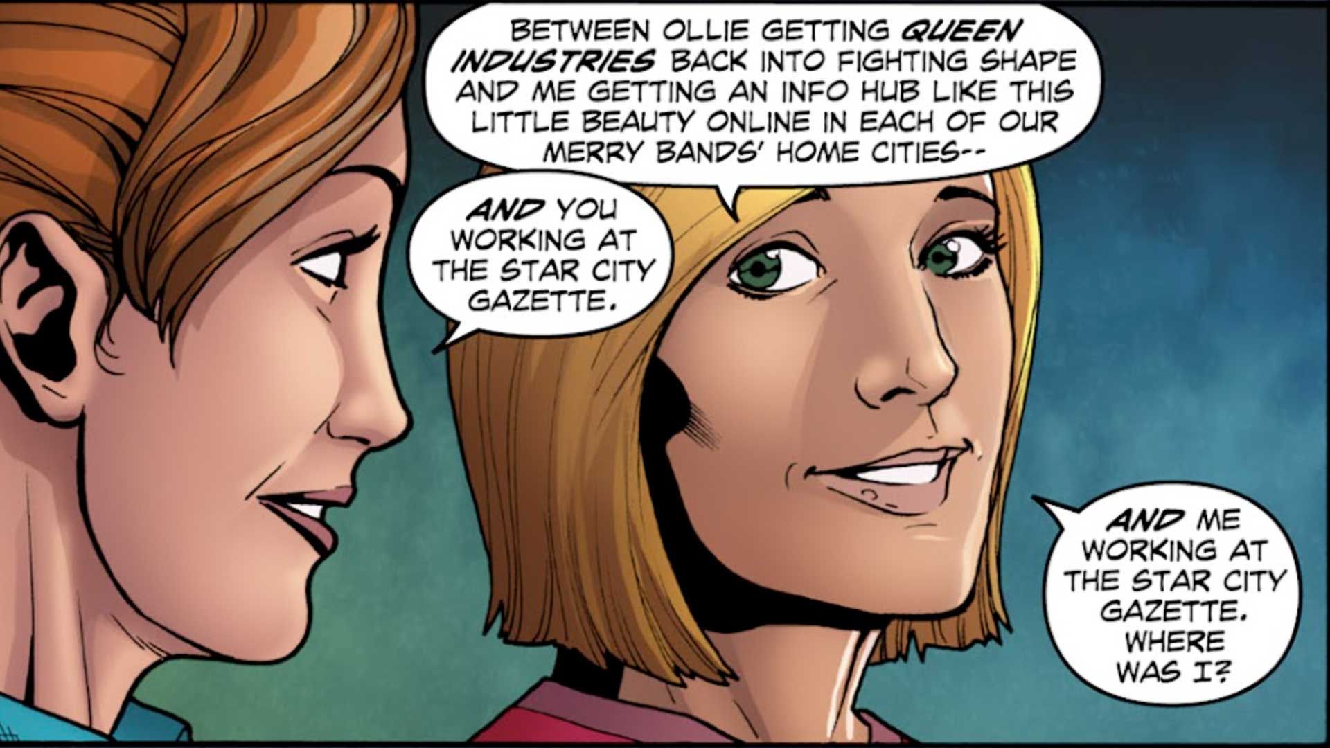 Smallville Chloe Sullivan Season 11 Comic Book DC Comics