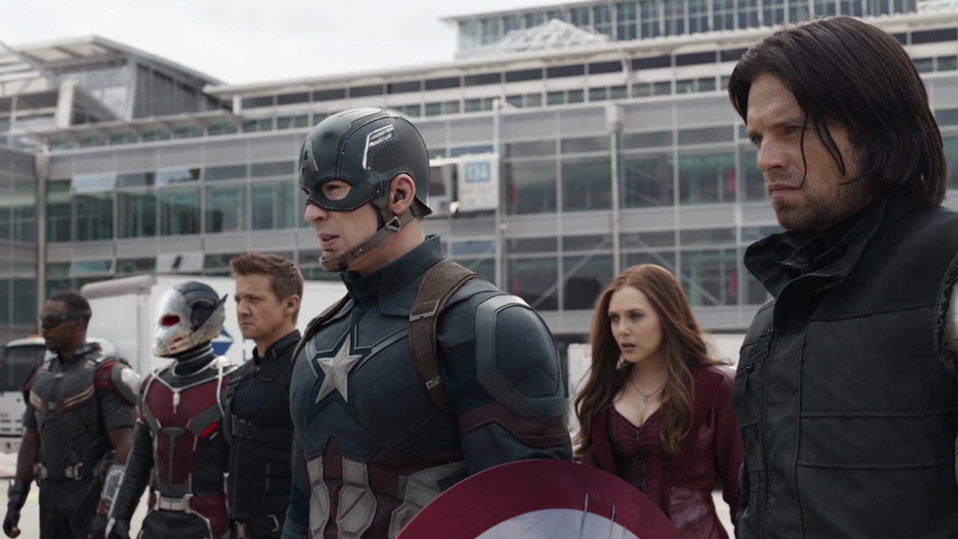 Captain America Civil War Steve Rogers Team