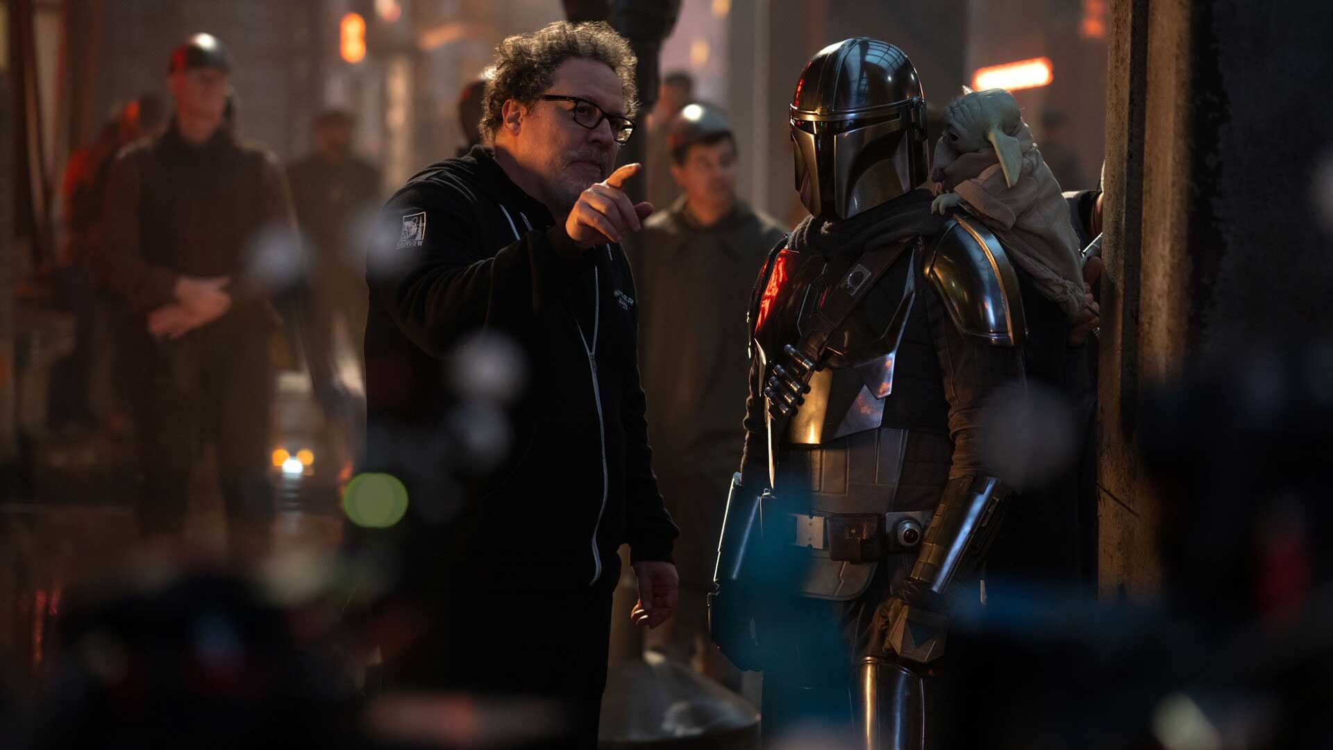 Disney Jon Favreau The Mandalorian and Grogu Film Set