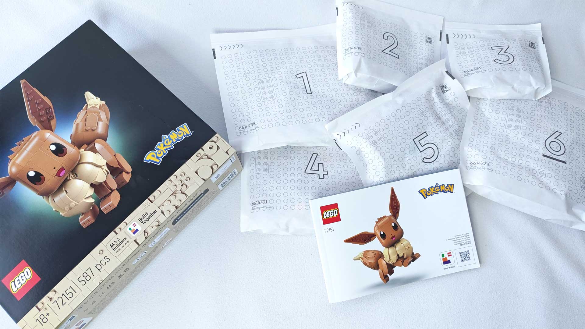 LEGO Pokémon Eevee 72151 Box Review