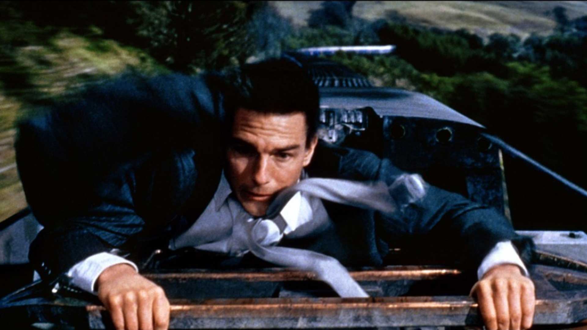 Mission Impossible Tom Cruise Ethan Hunt 1996 Train Stunt