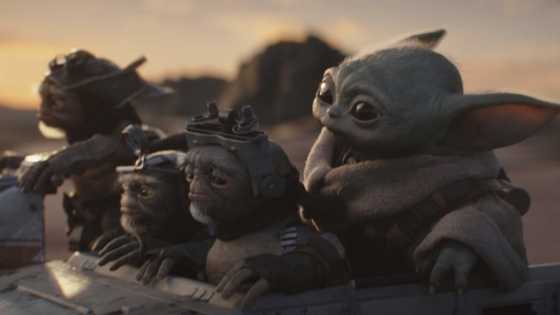 The Mandalorian and Grogu Baby Yoda Anzellans