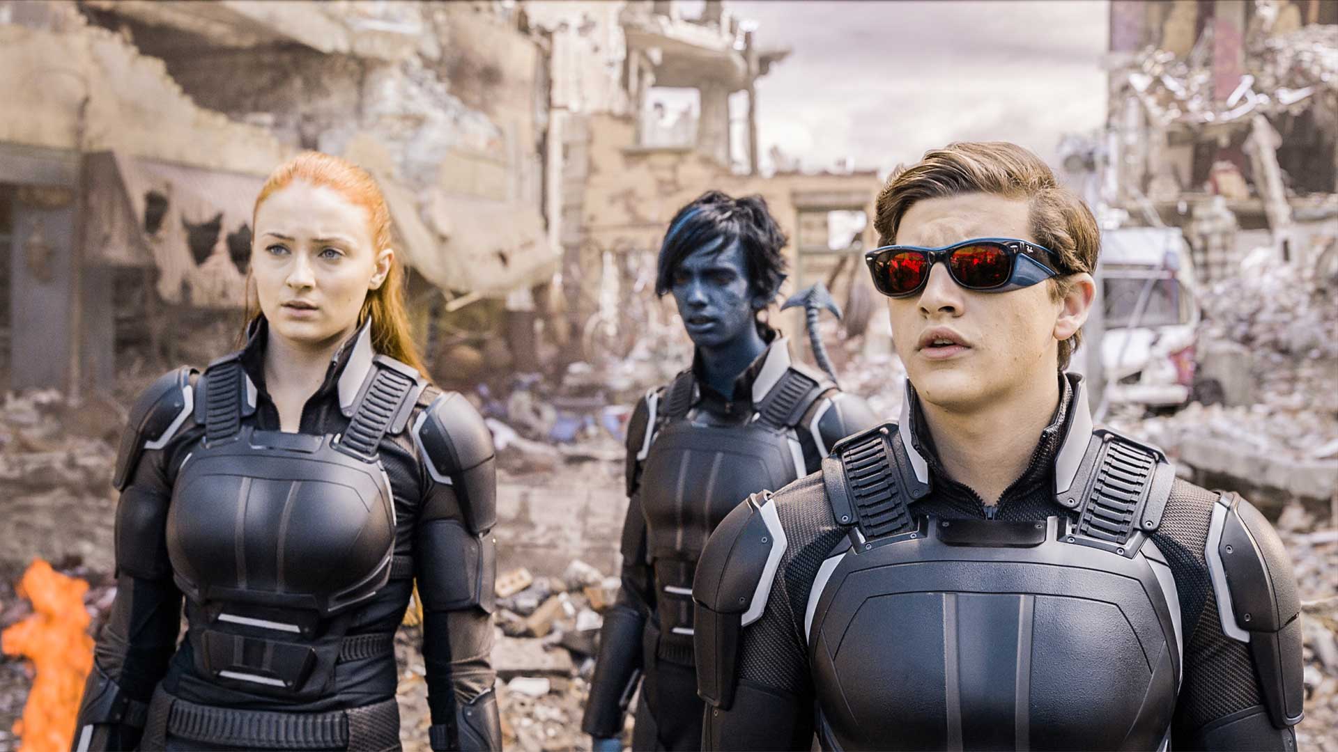 X-Men Apocalypse Tye Sheridan Sophie Turner Kodi Smit-McPhee