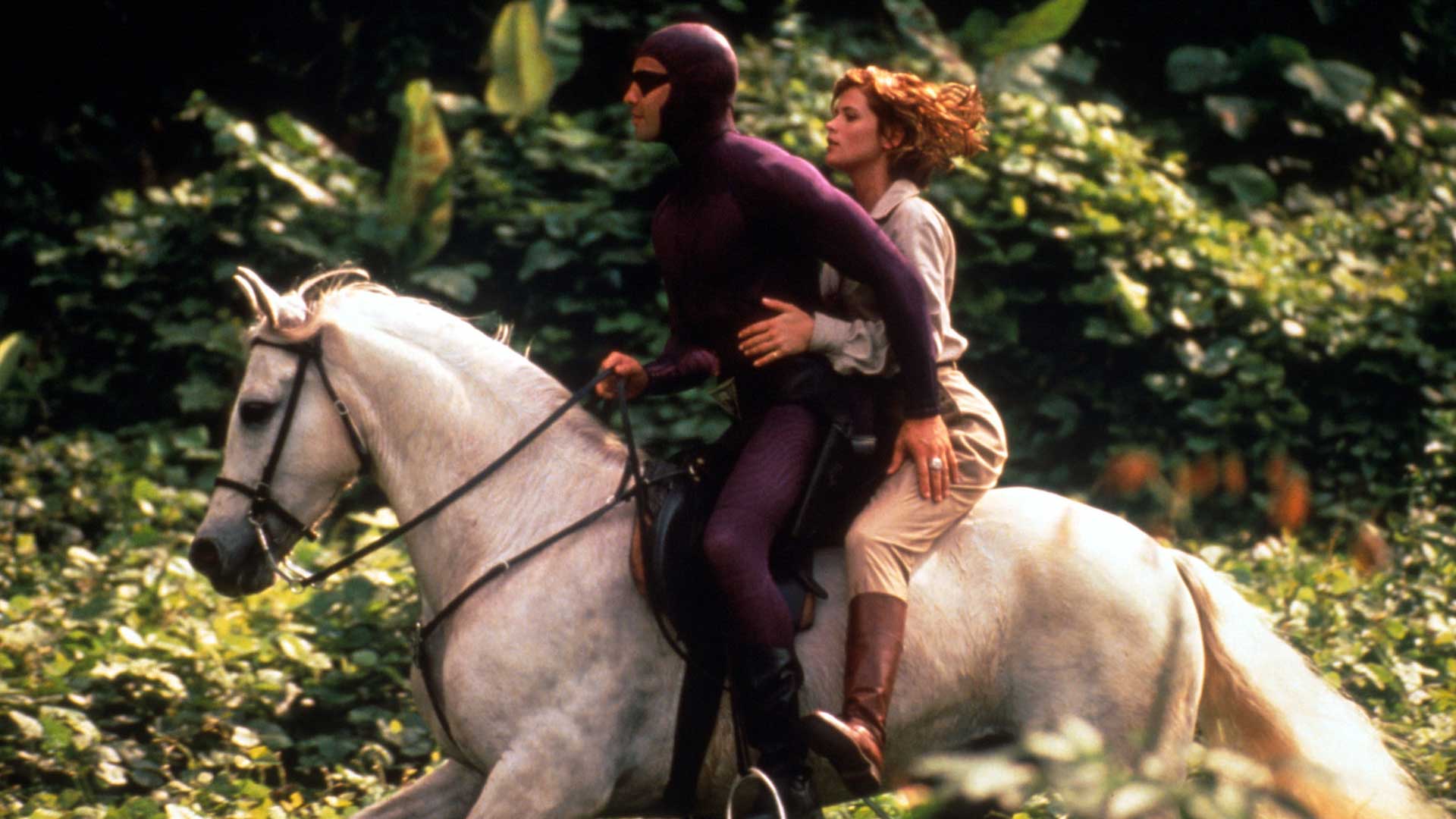 Billy Zane The Phantom Kit Walker Kristy Swanson Diana Palmer On A Horse