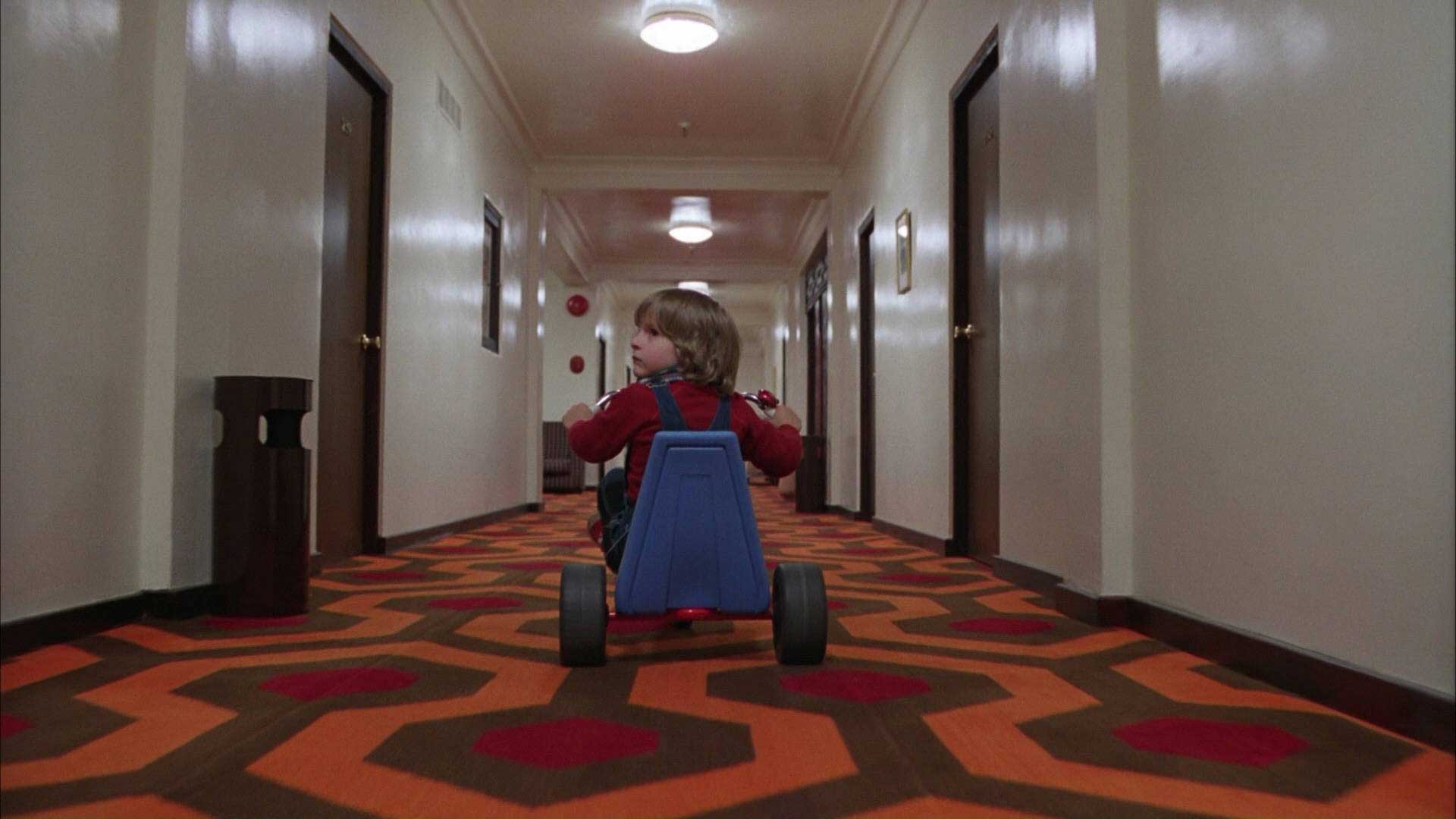 Danny tricycle ride The Shining The Overlook