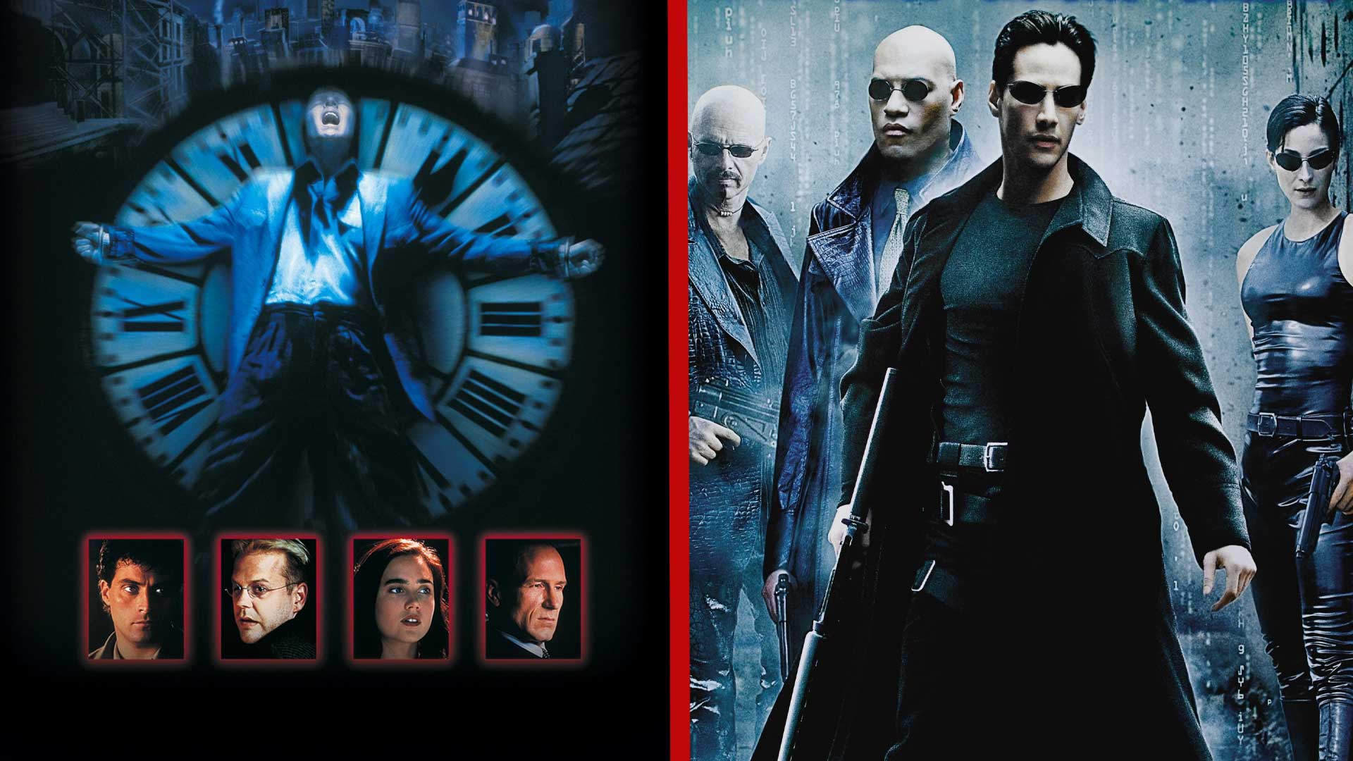 Dark City The Matrix twin movies