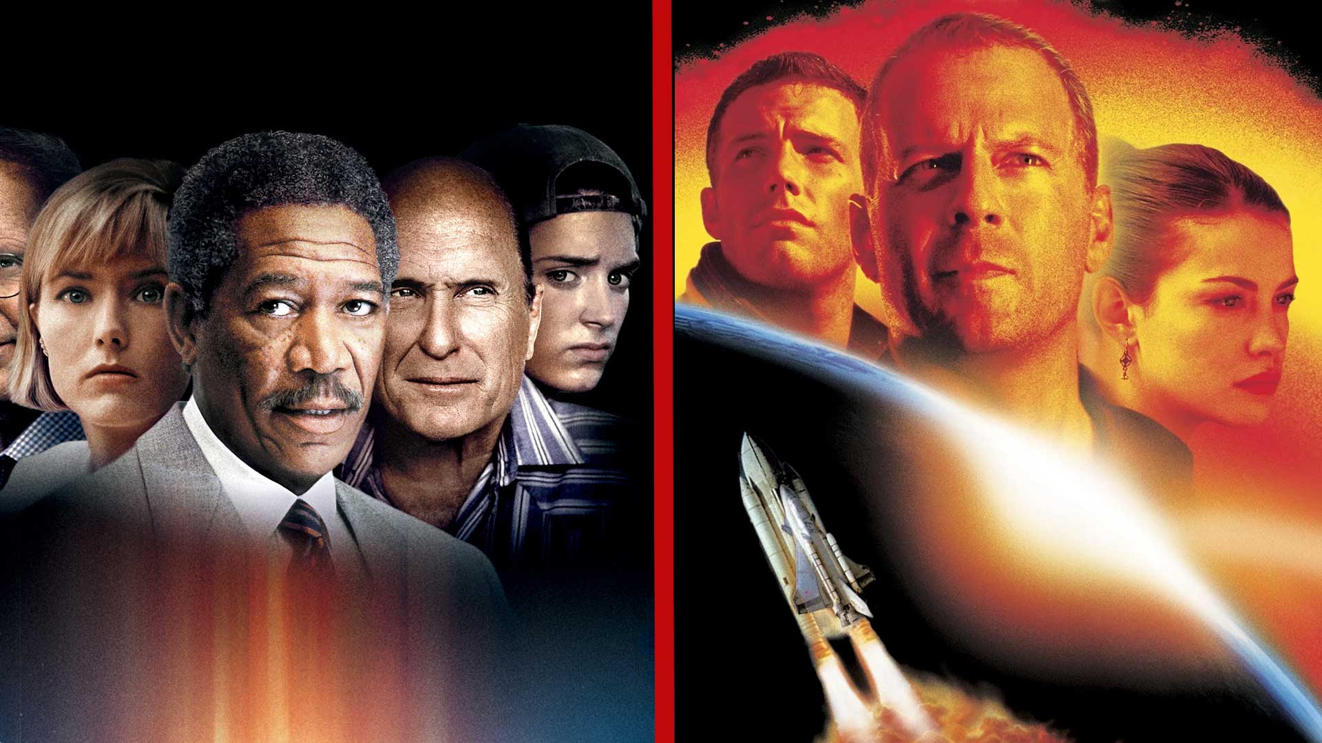 Deep Impact Armageddon twin movies