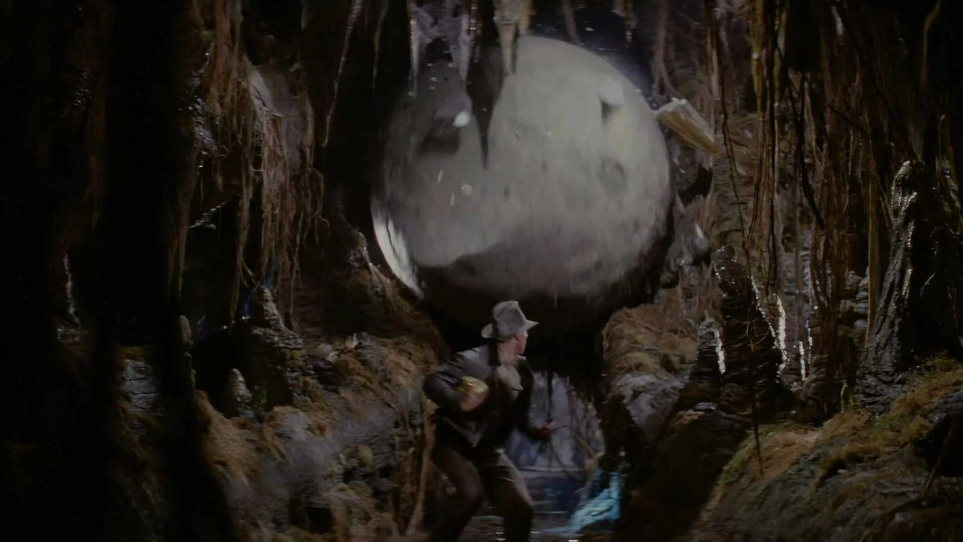 Indiana Jones Raiders of the lost Ark boulder scene
