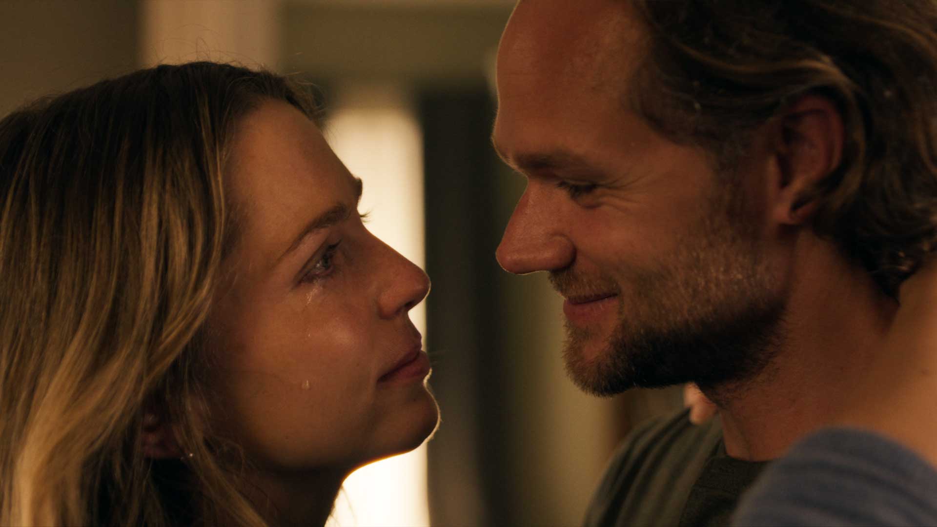 Jessica Rothe as Ellie Carter Joseph Cross as Bruce Affection Movie