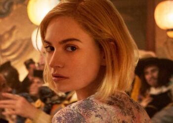 Lily James in Rebecca (2020)