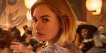 Lily James in Rebecca (2020)