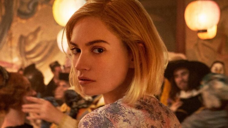 Lily James in Rebecca (2020)
