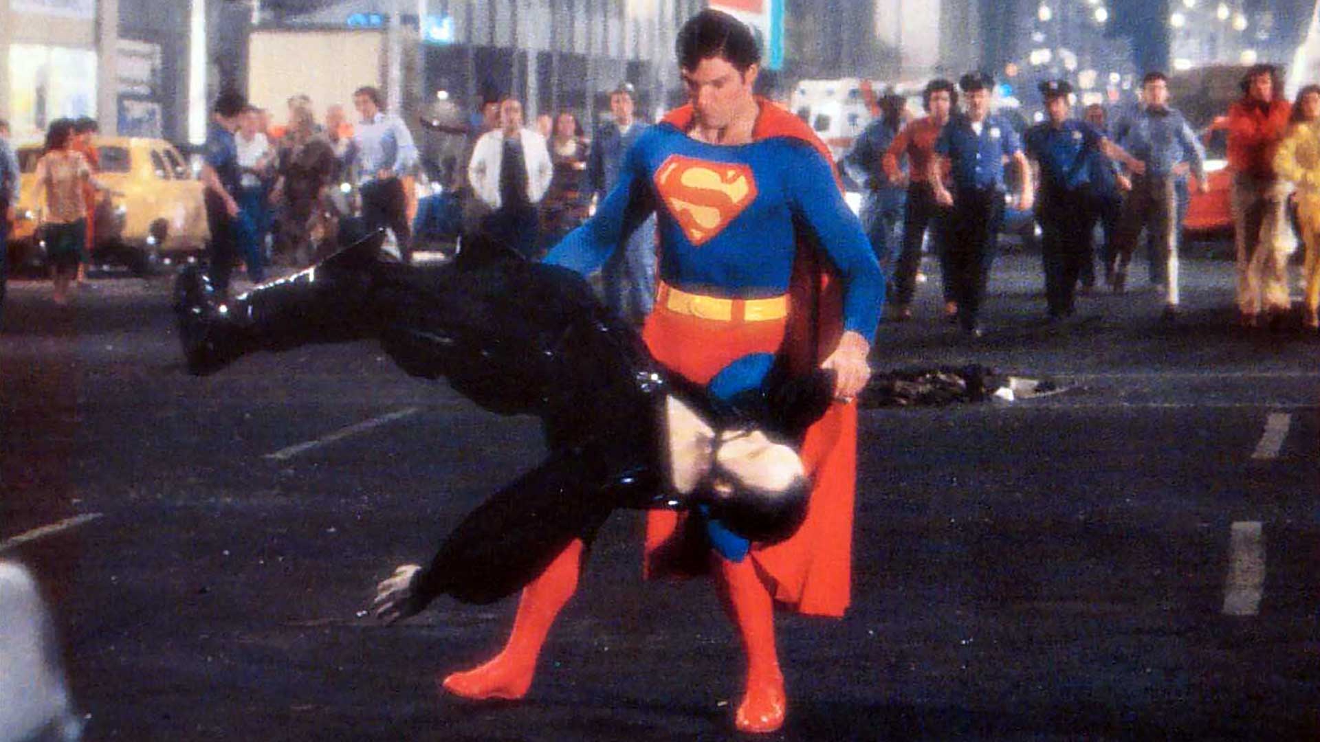 Superman II Superman vs General Zod Fight