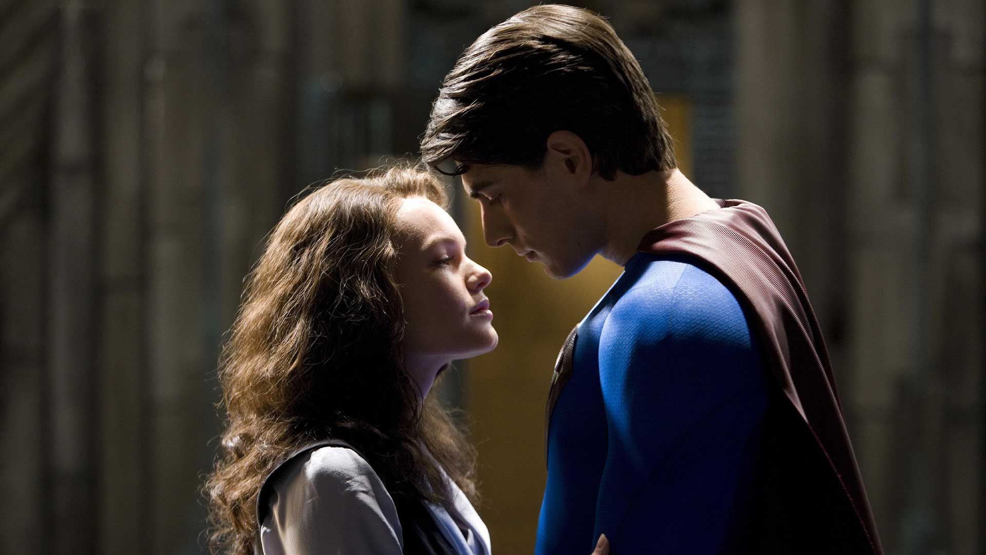 Superman Returns 2006 Brandon Routh Clark Kent Kate Bosworth Lois Lane