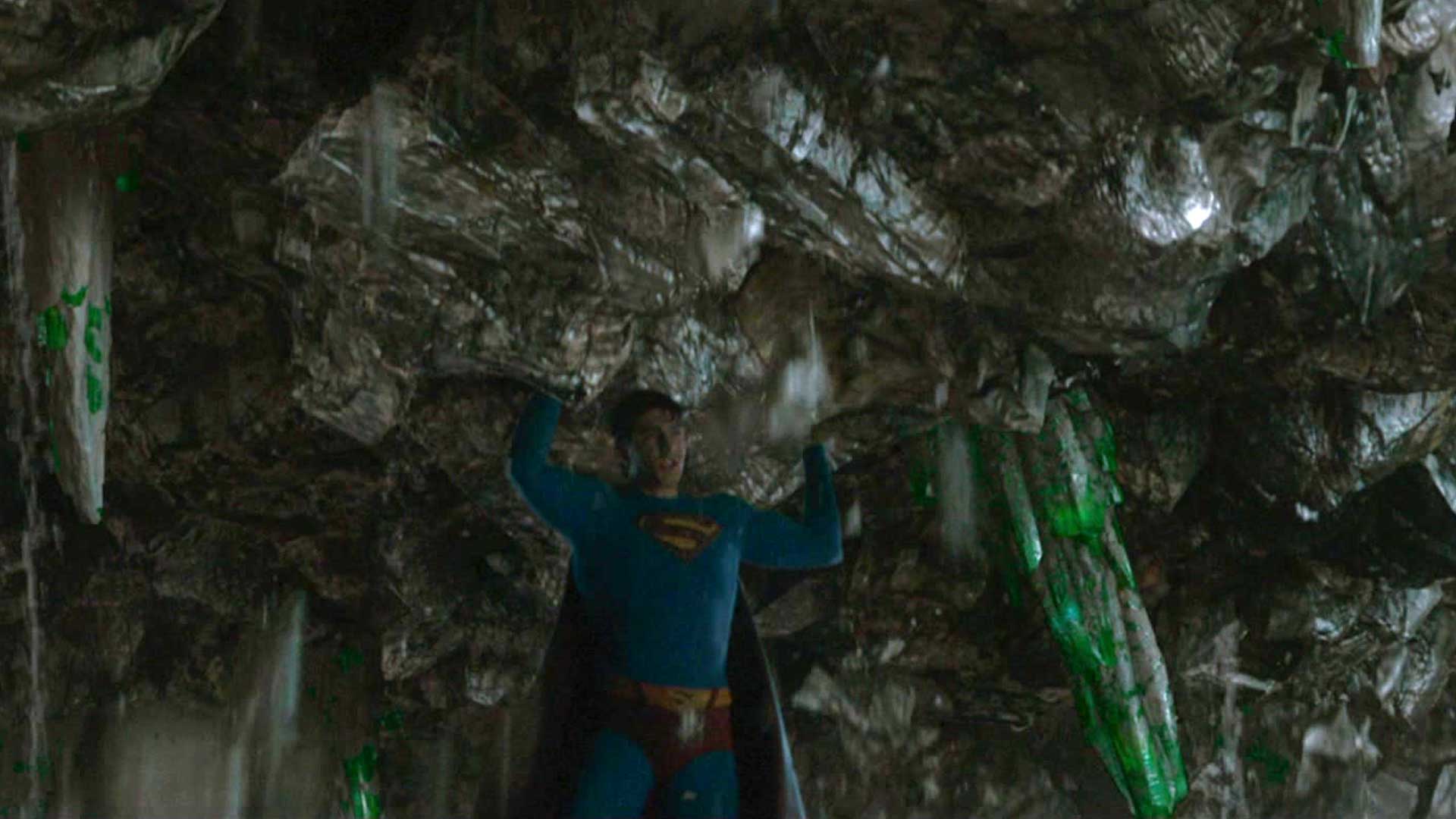 Superman Returns Kryptonite Island Into Space