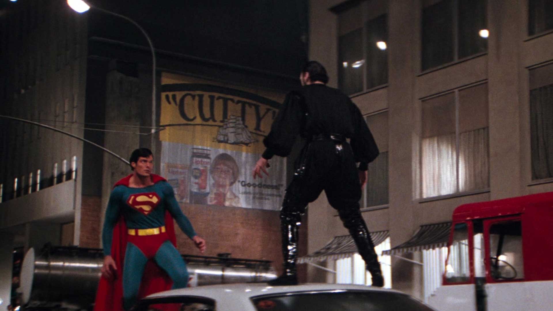 Terence Stamp General Zod vs Christopher Reeve Superman II