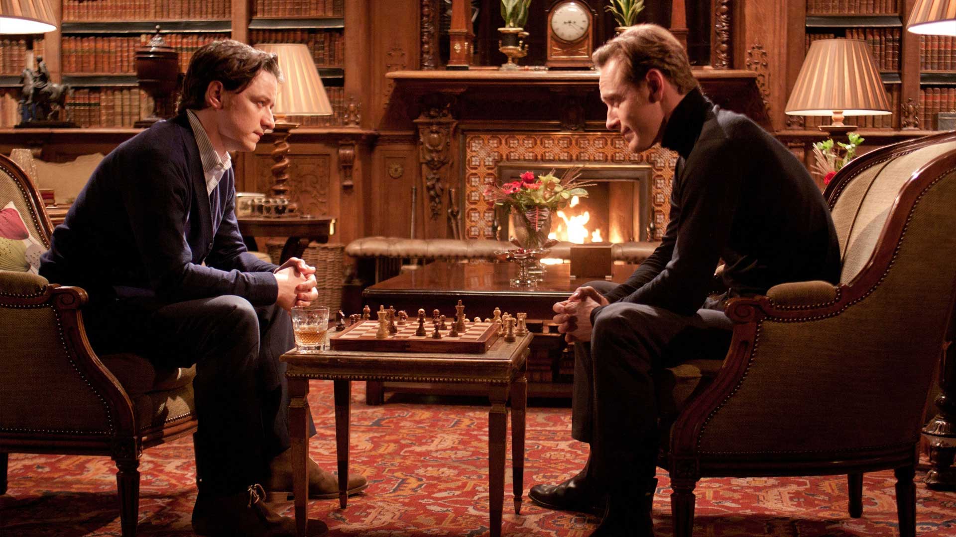 X-Men First Class James McAvoy Charles Xavier Michael Fassbender Erik Lehnsherr
