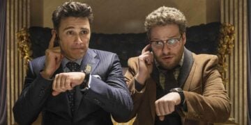 James Franco and Seth Rogen in The Interview (2014)