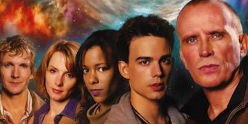 Odyssey 5 cast including Peter Weller as Commander Chuck Taggart