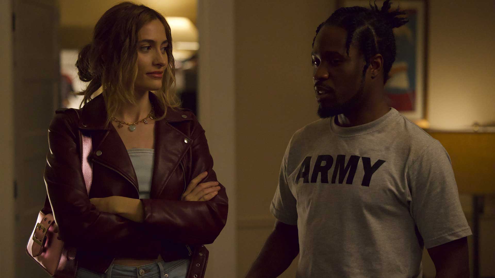 Paris Jackson and Shameik Moore in RZA's One Spoon of Chocolate (2026)