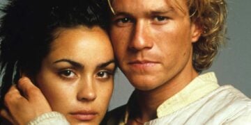 Shannyn Sossamon and Heath Ledger in A Knight's Tale (2001)