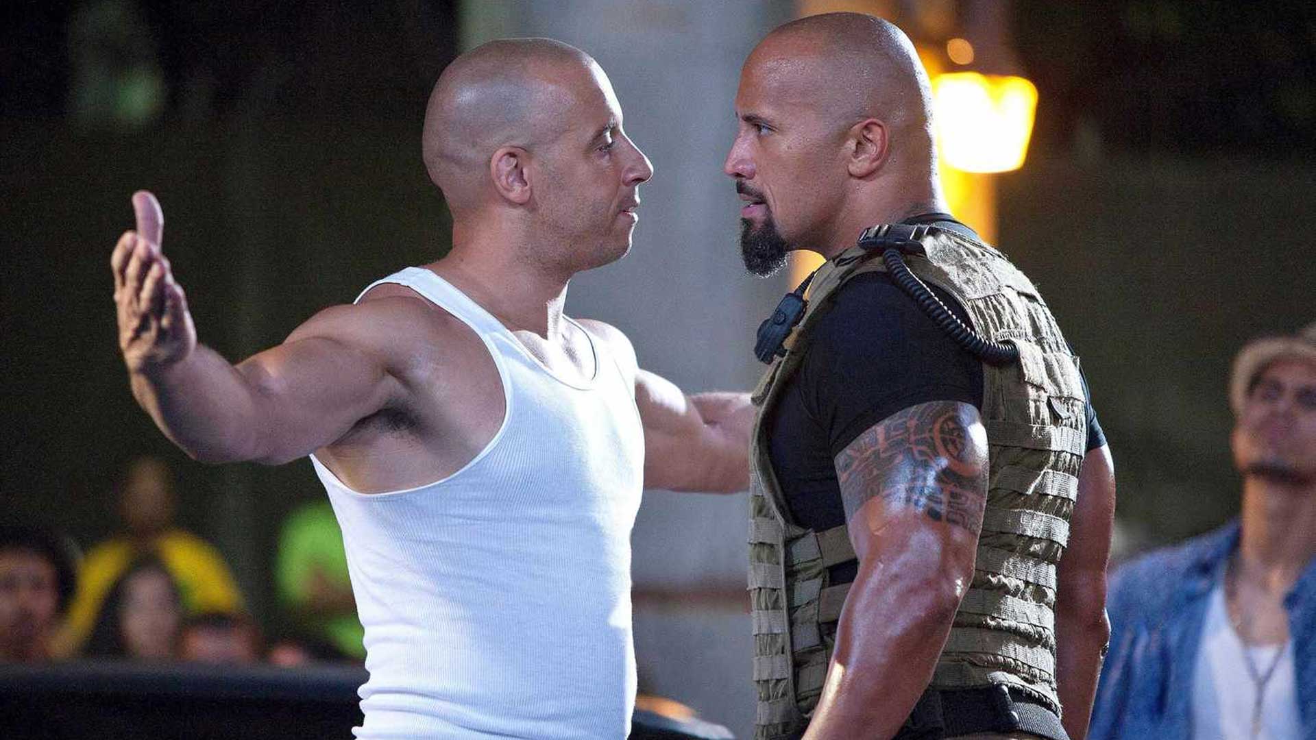 vin diesel the rock fast and furious