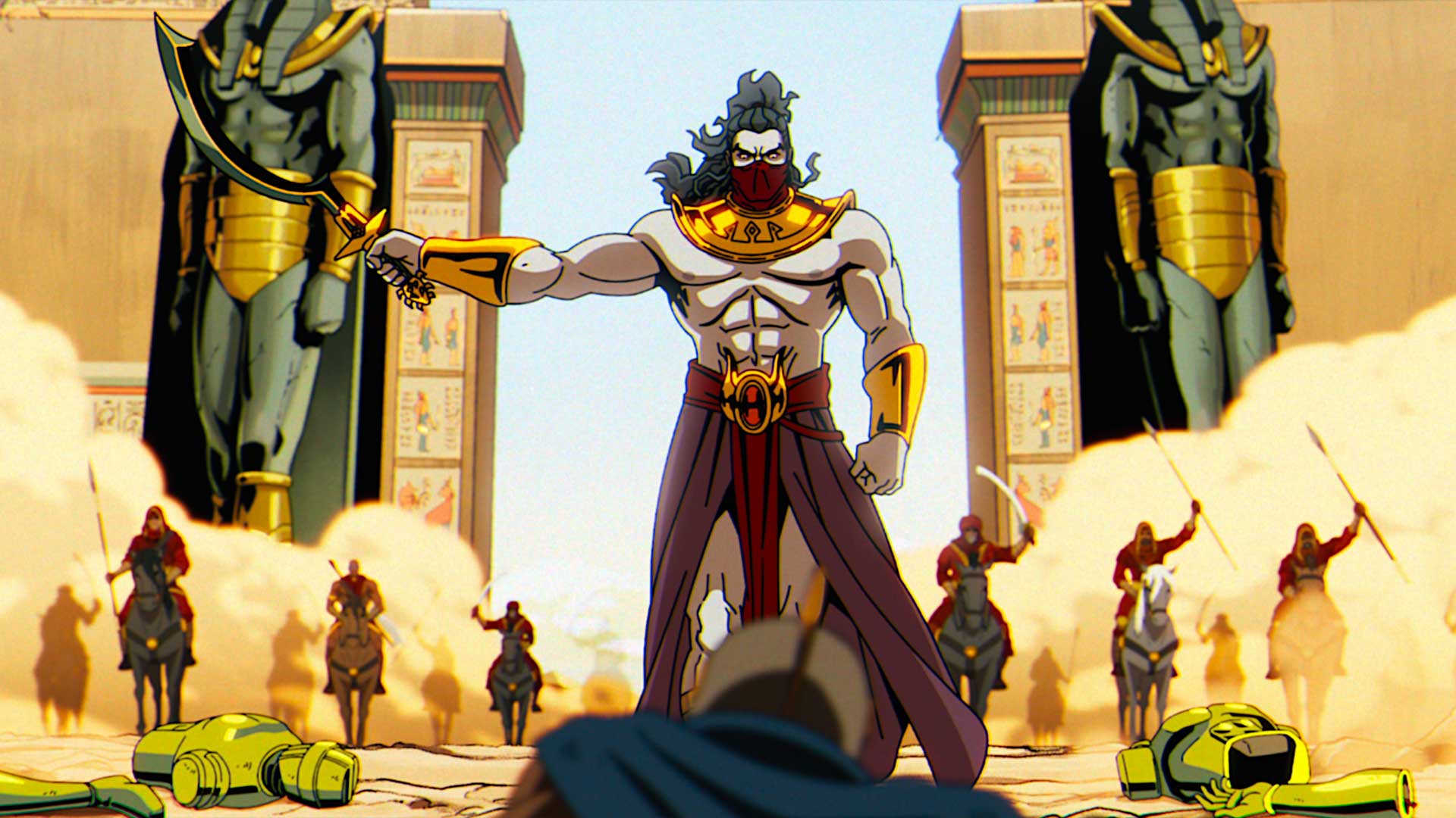 En Sabah Nur stands before an ancient Egyptian army in X-Men '97 Season 2