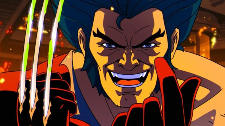 Wolverine bares his claws and grins menacingly in X-Men '97 Season 2