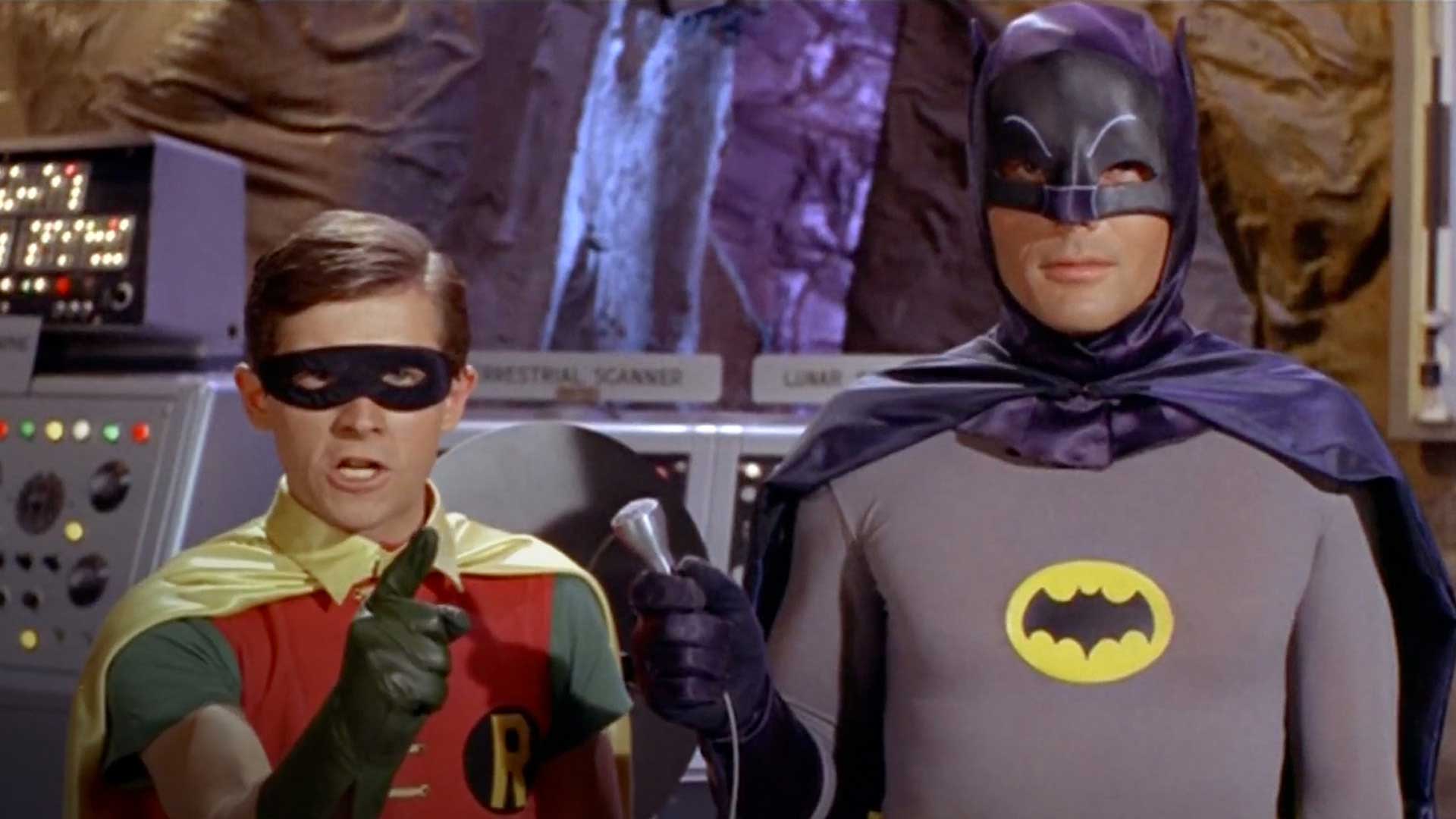 Batman The Movie 1966 Adam West Burt Ward