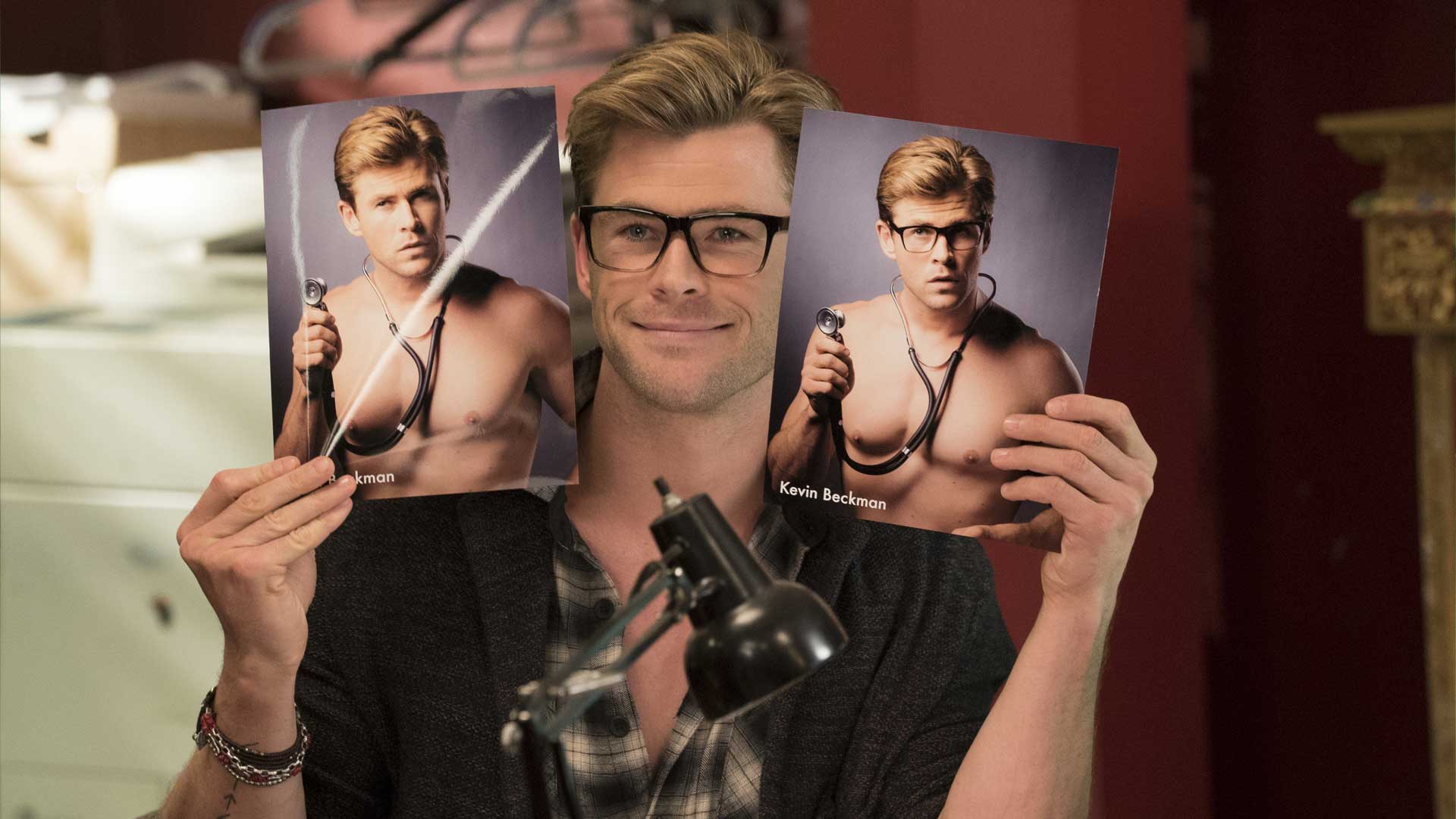 Chris Hemsworth Kevin Ghostbusters
