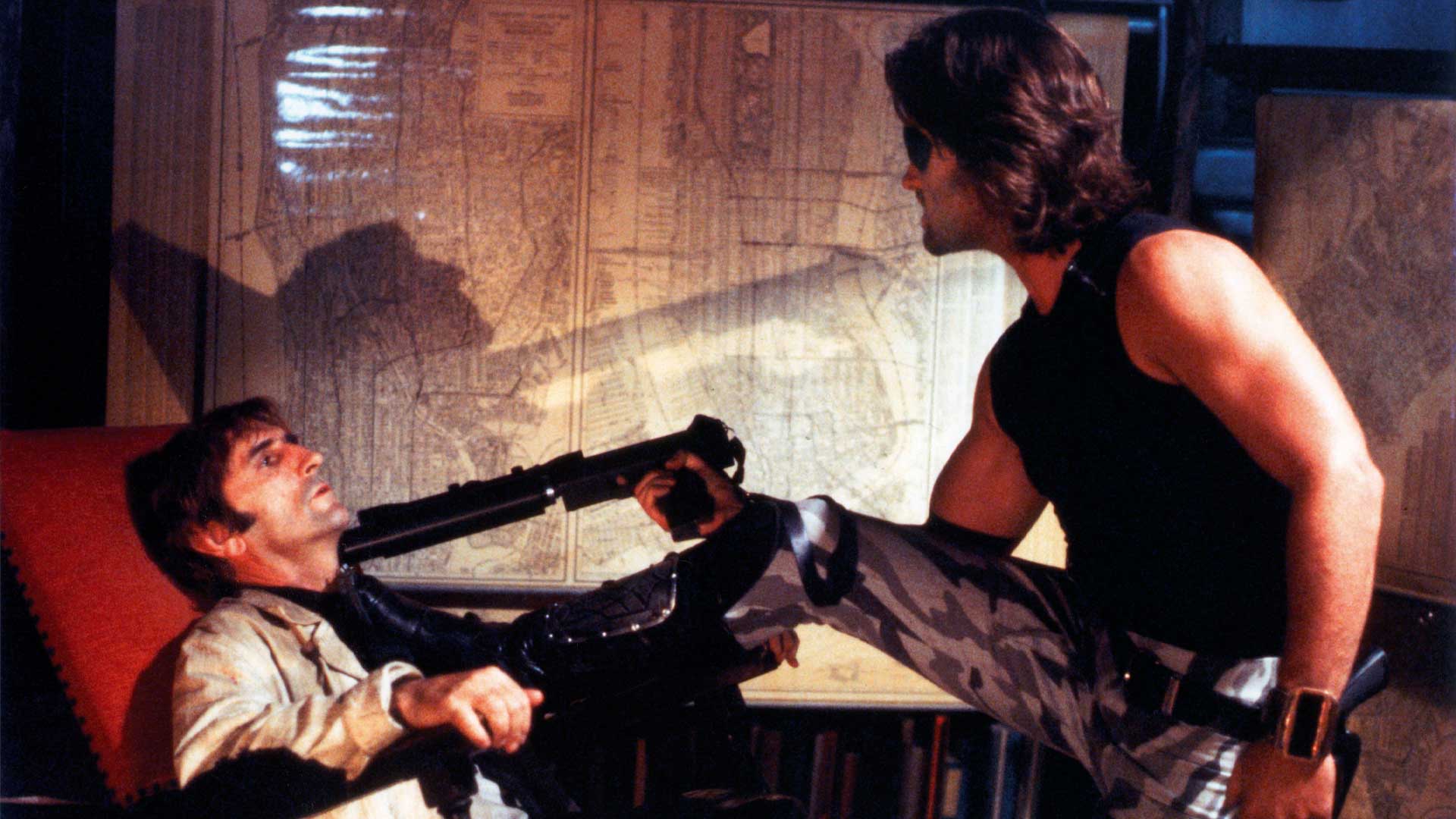 Harry Dean Stanton Harold 'Brain' Helman Kurt Russell Snake Plissken Escape From New York
