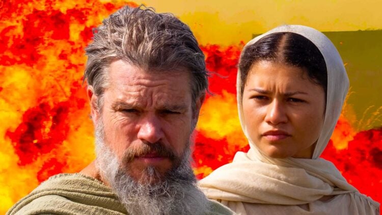 The Odyssey Matt Damon Zendaya