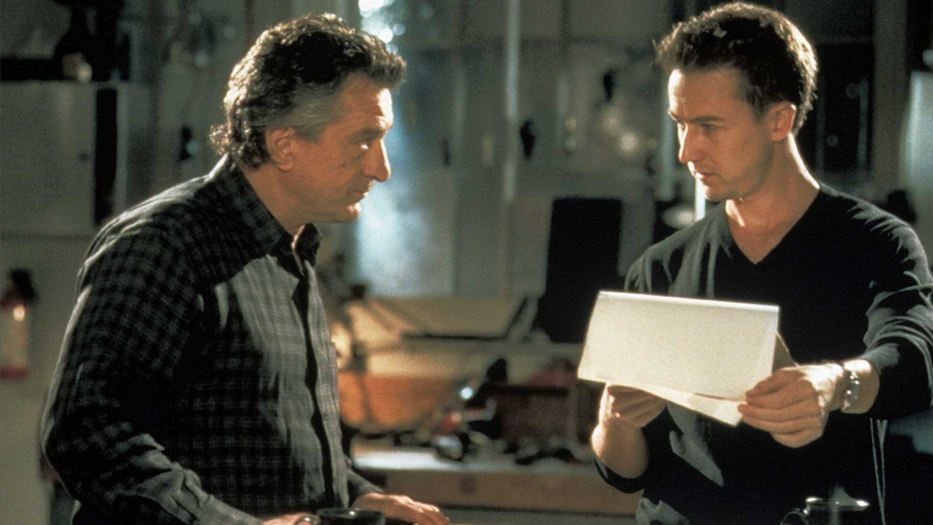 The Score 2001 Edward Norton Jack Teller Robert De Niro Nick Wells