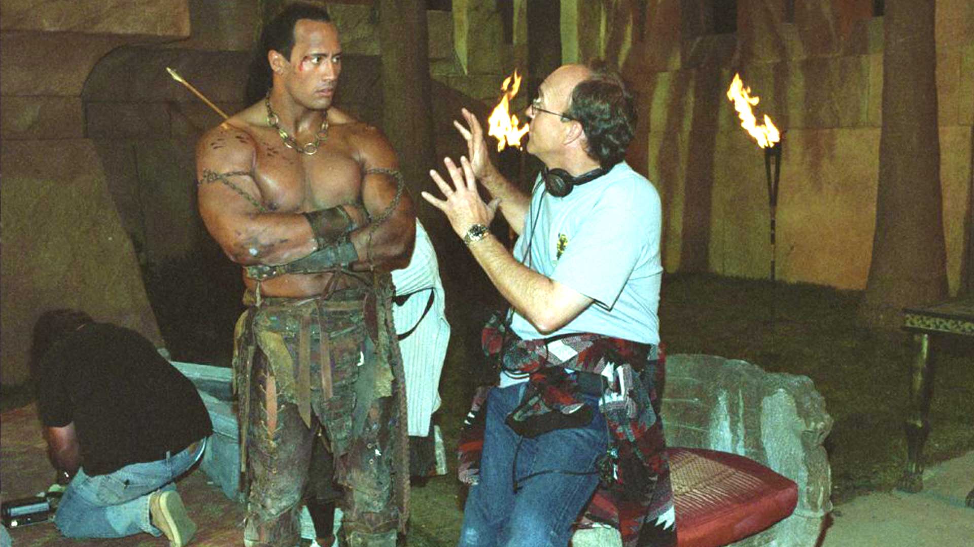 The Scorpion King Dwayne Johnson Mathayus Chuck Russell