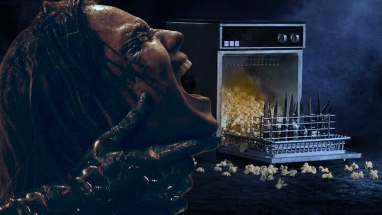 evil dead burn dishwasher