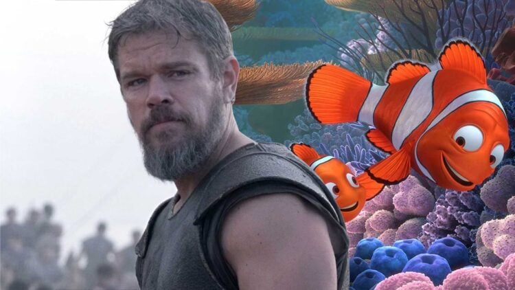 the odyssey matt damon finding nemo