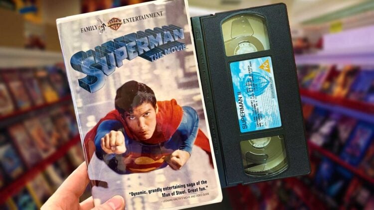 vhs movies superman