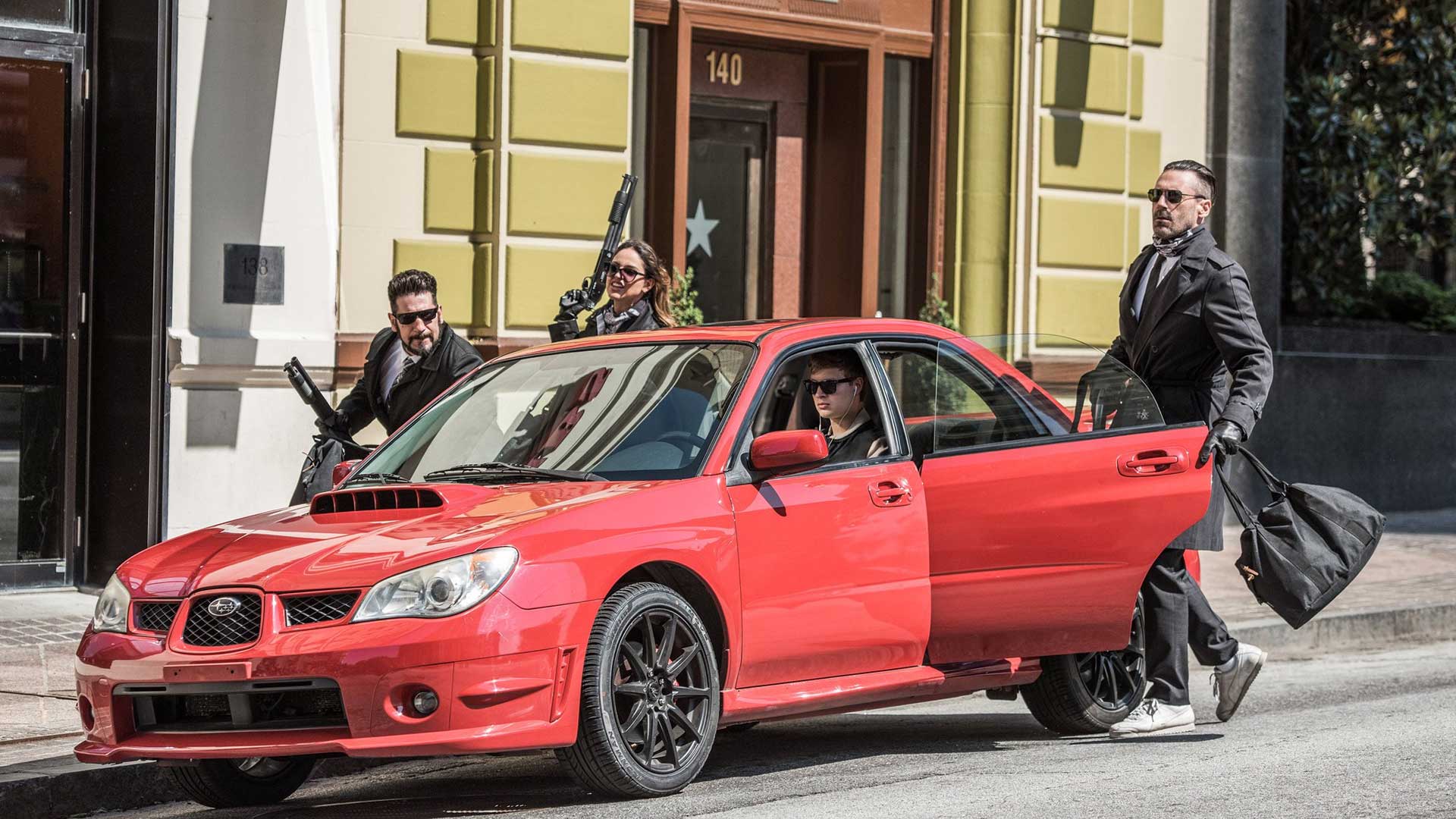 Baby Driver opening sequence