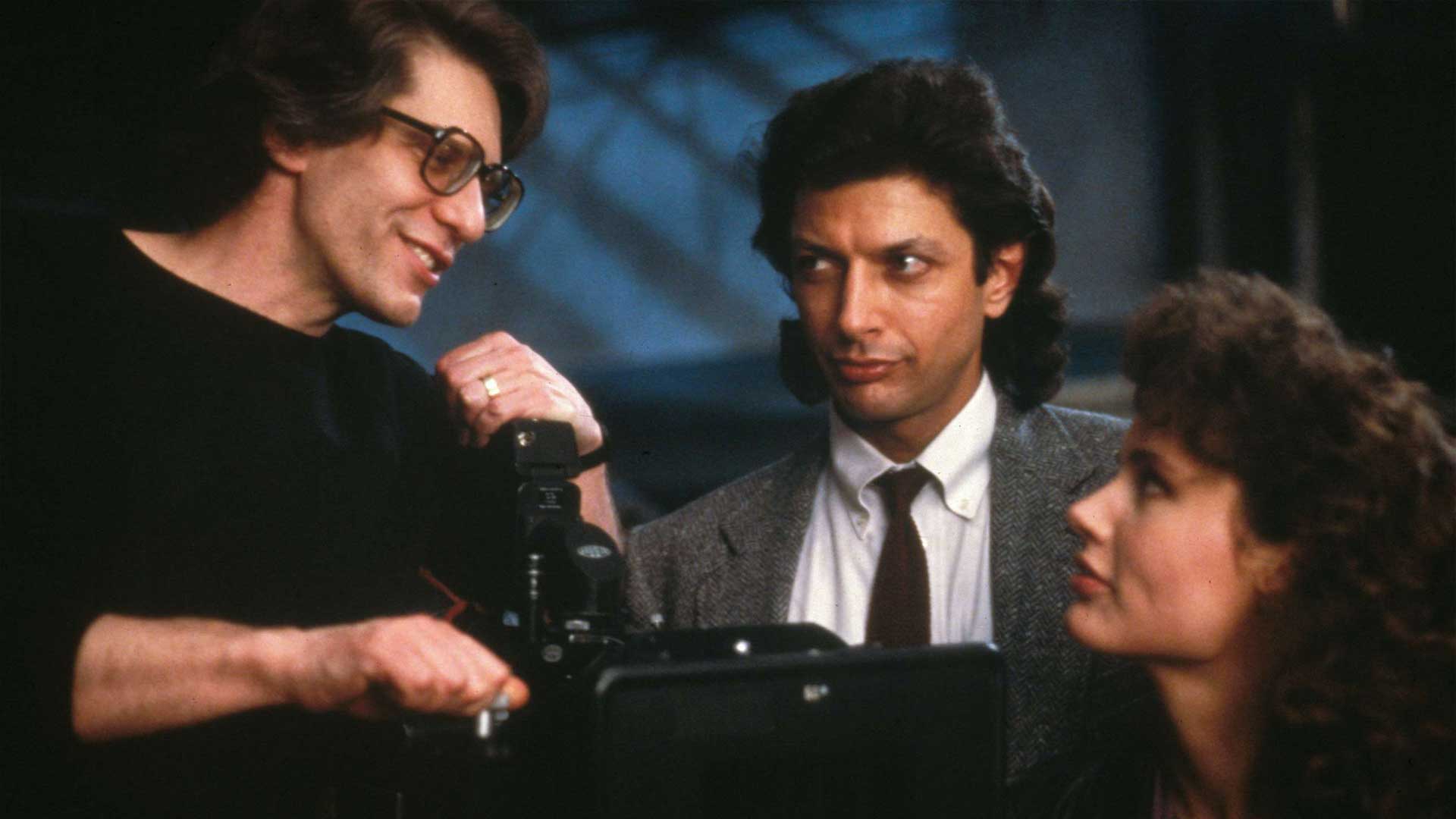 Geena Davis Veronica Quaife Jeff Goldblum Seth Brundle David Cronenberg