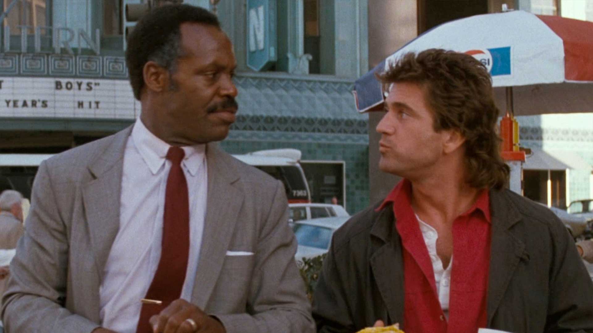 Lethal Weapon Danny Glover Roger Murtaugh Mel Gibson Martin Riggs