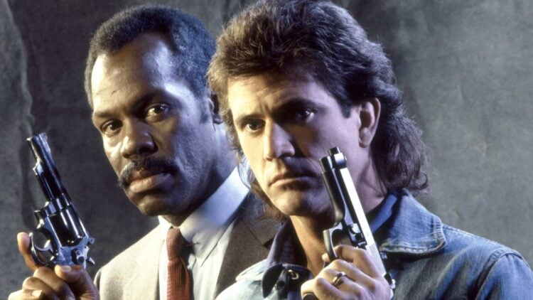 Lethal Weapon Mel Gibson Martin Riggs Danny Glover Roger Murtaugh